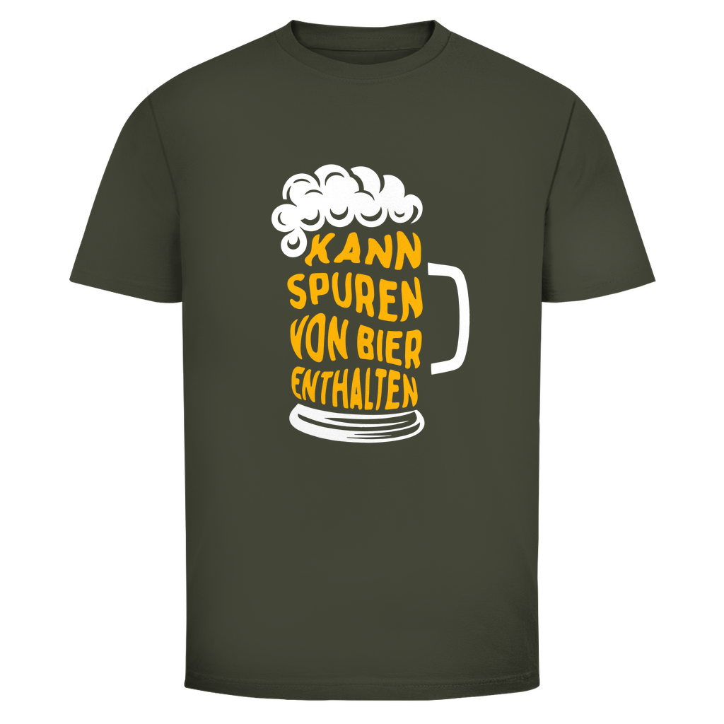 Kann Spuren von Bier enthalten Unisex Shirt
