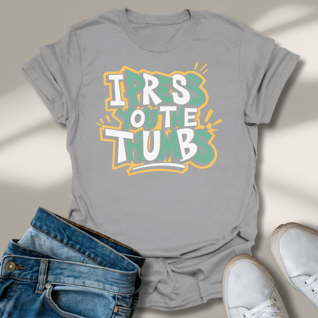 Ich Drück Dir Die Daumen T-Shirt