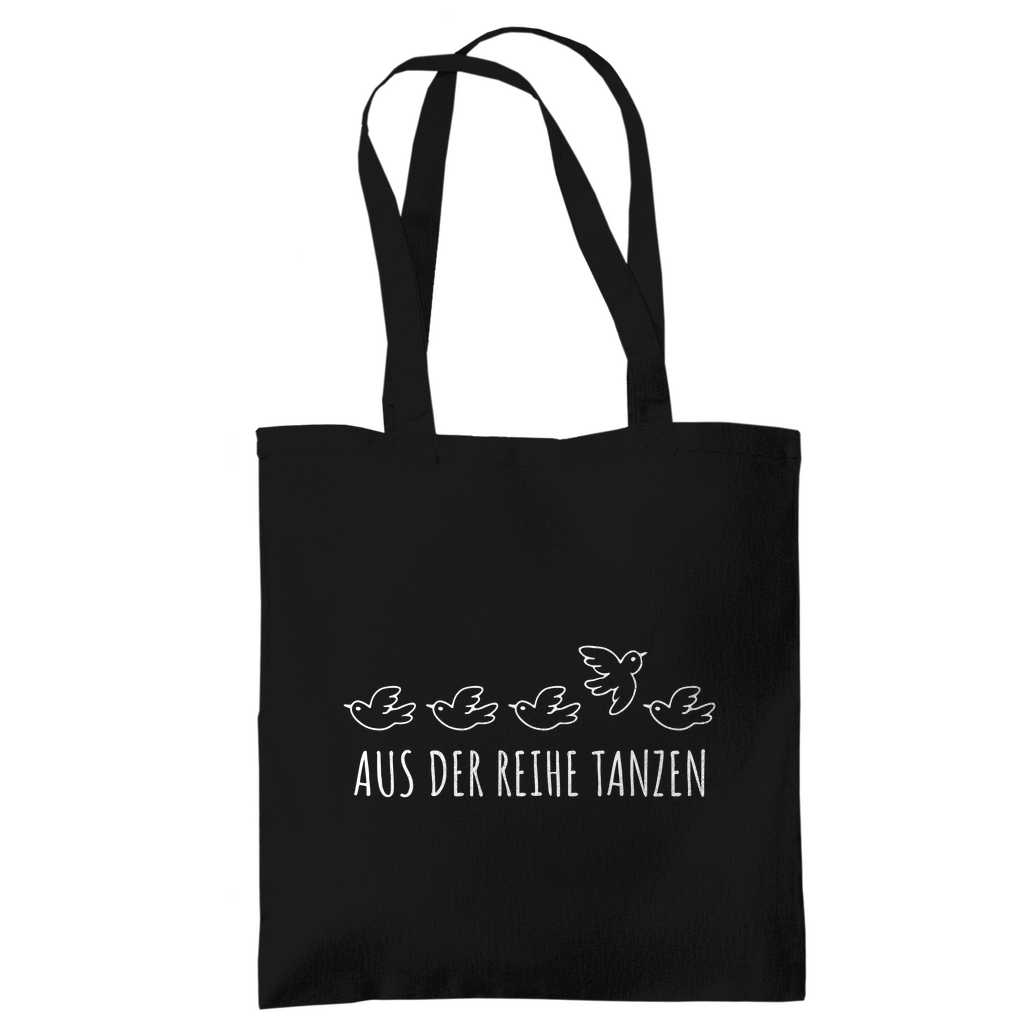 Aus der Reihe tanzen Stoffbeutel