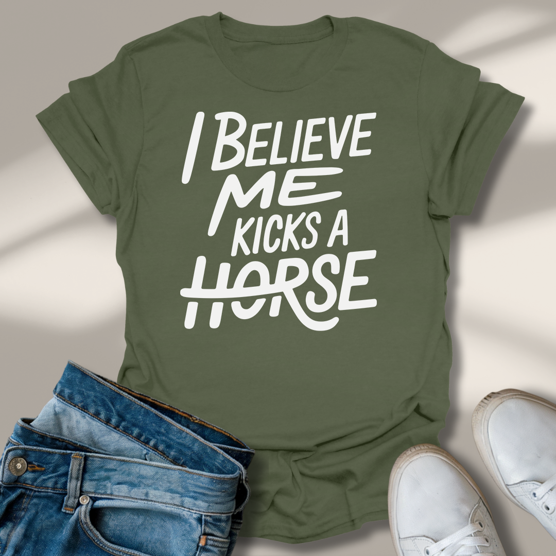Ich Glaube Mich Tritt Ein Pferd T-Shirt