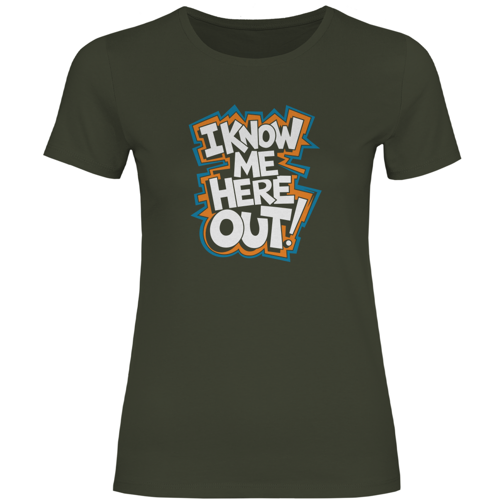 Ich kenn mich hier aus Damen Shirt