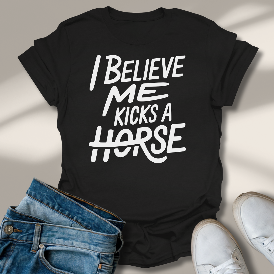 Ich Glaube Mich Tritt Ein Pferd T-Shirt