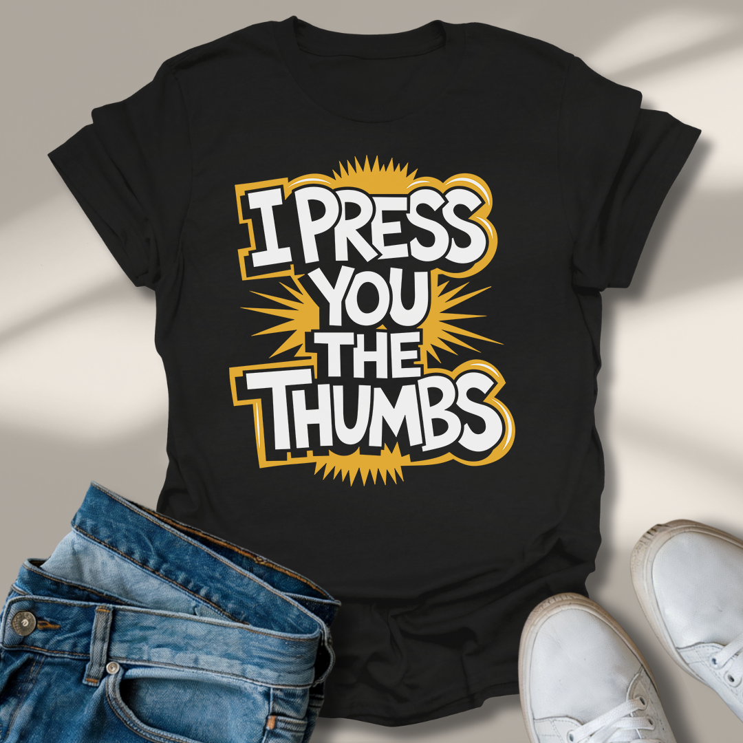 Ich Drück Dir Die Daumen T-Shirt