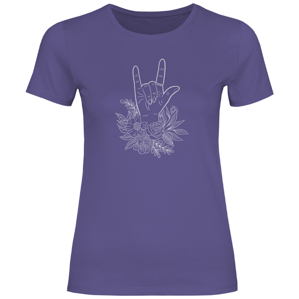 Blumen Liebe Damen Shirt