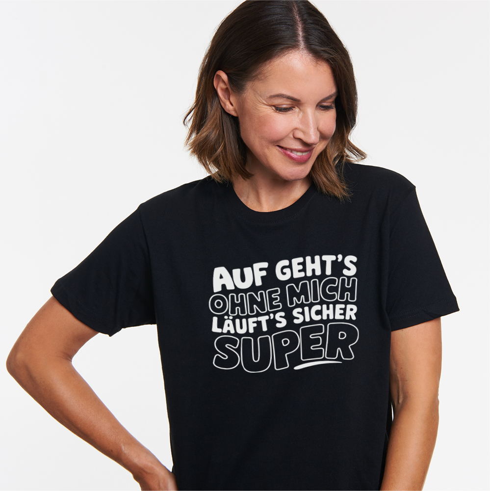 Läuft super Unisex Shirt