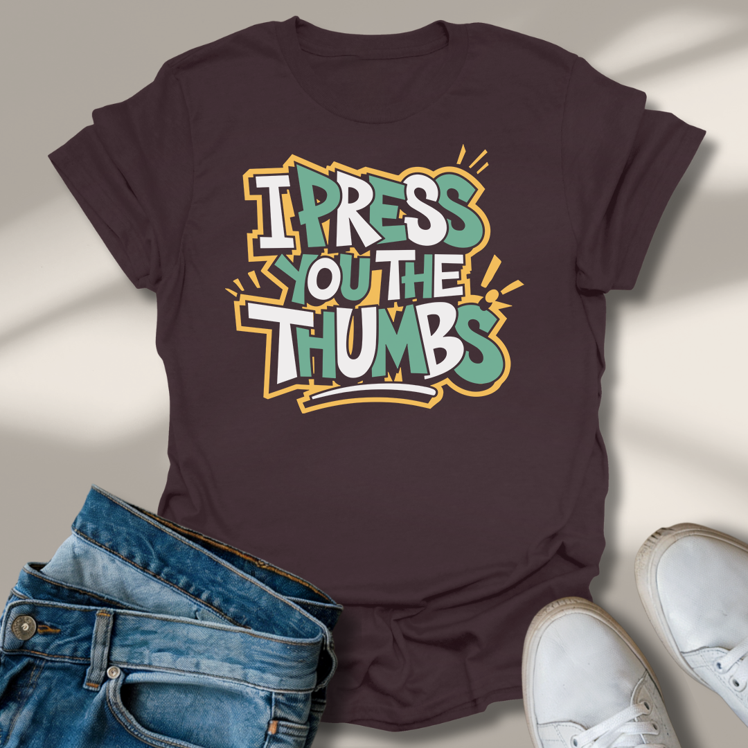 Ich Drück Dir Die Daumen T-Shirt