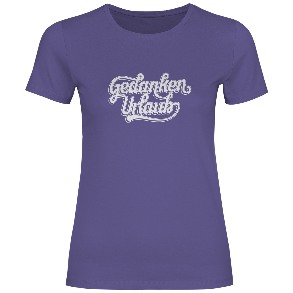 Gedanken Urlaub Damen Shirt