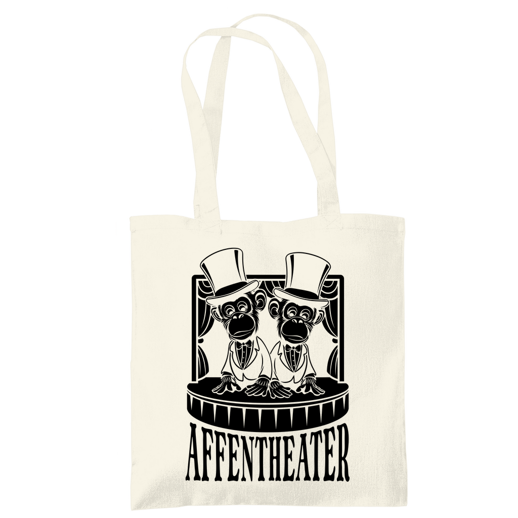 Affentheather Stoffbeutel