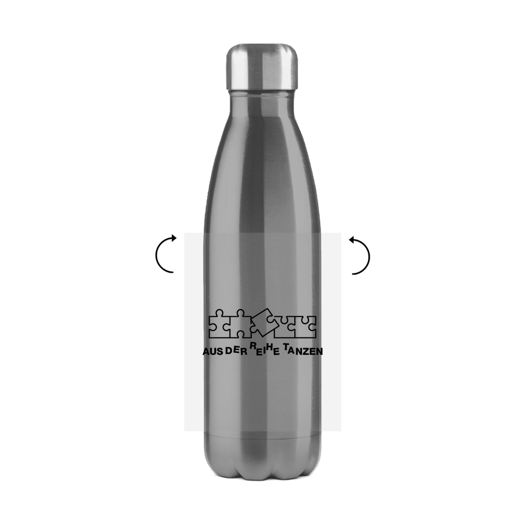 Aus der Reihe tanzen Edelstahl Thermoflasche