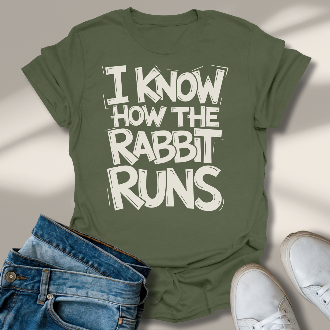 Ich Weiß Wie Der Hase Läuft T-Shirt