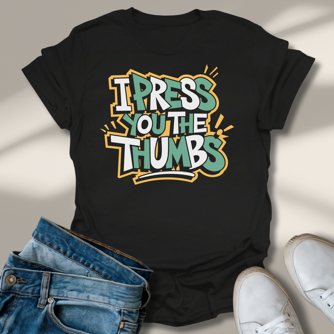 Ich Drück Dir Die Daumen T-Shirt