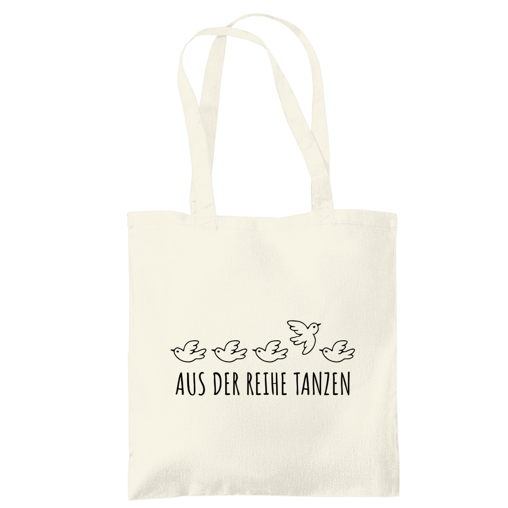 Aus der Reihe tanzen Stoffbeutel
