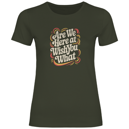 Sind wir hier bei wünsch dir was Damen Shirt