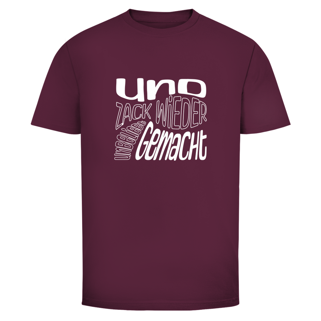 Zack unbeliebt gemacht Unisex Shirt