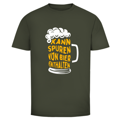 Kann Spuren von Bier enthalten Unisex Shirt