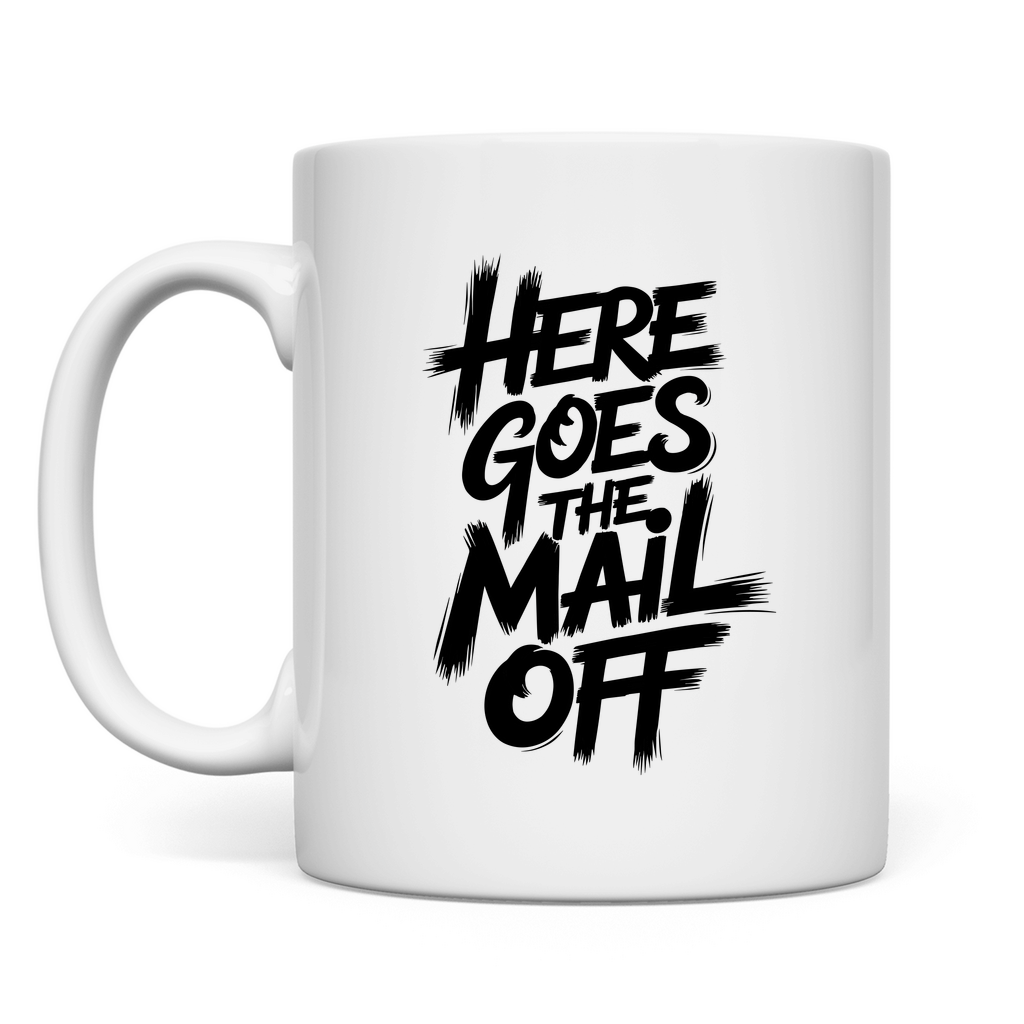 Hier geht die Post ab Tasse