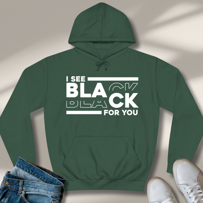 Ich Seh Schwarz Für Dich Hoodie