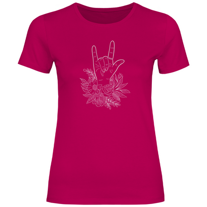 Blumen Liebe Damen Shirt