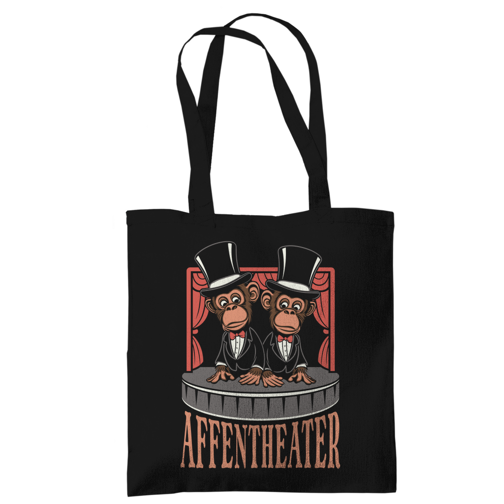 Affentheather Stoffbeutel