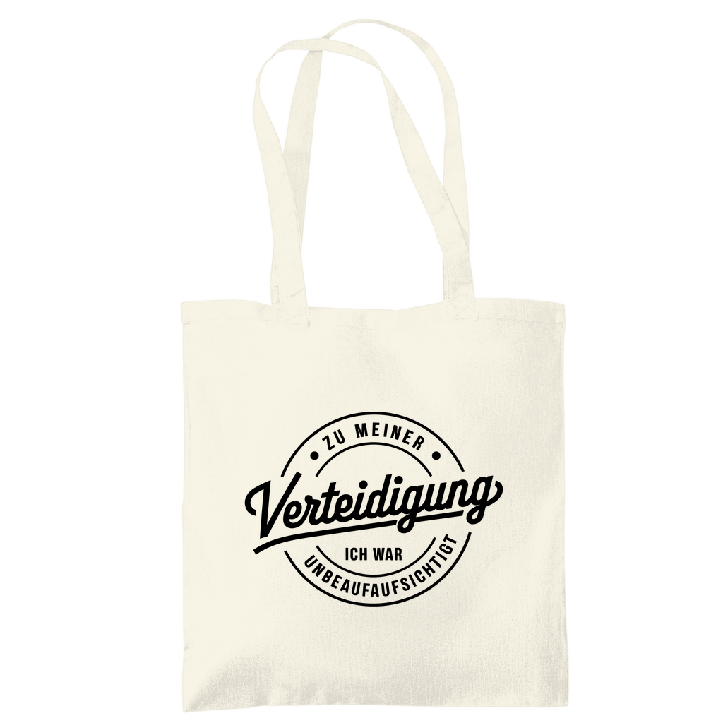 War unbeaufsichtigt Stoffbeutel