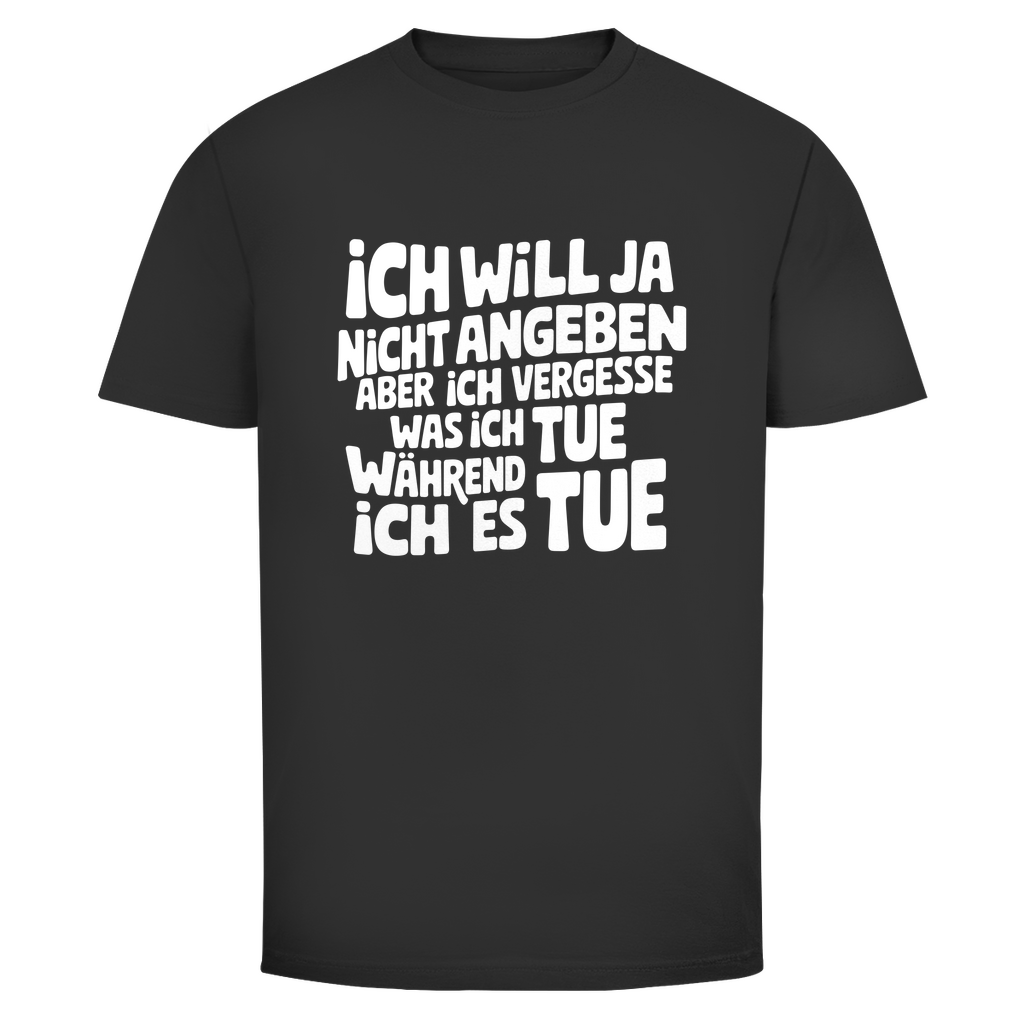 Vergesslichkeit angeben Unisex Shirt