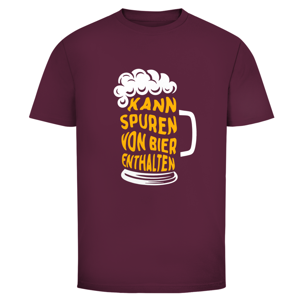 Kann Spuren von Bier enthalten Unisex Shirt