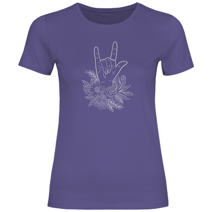 Blumen Liebe Damen Shirt