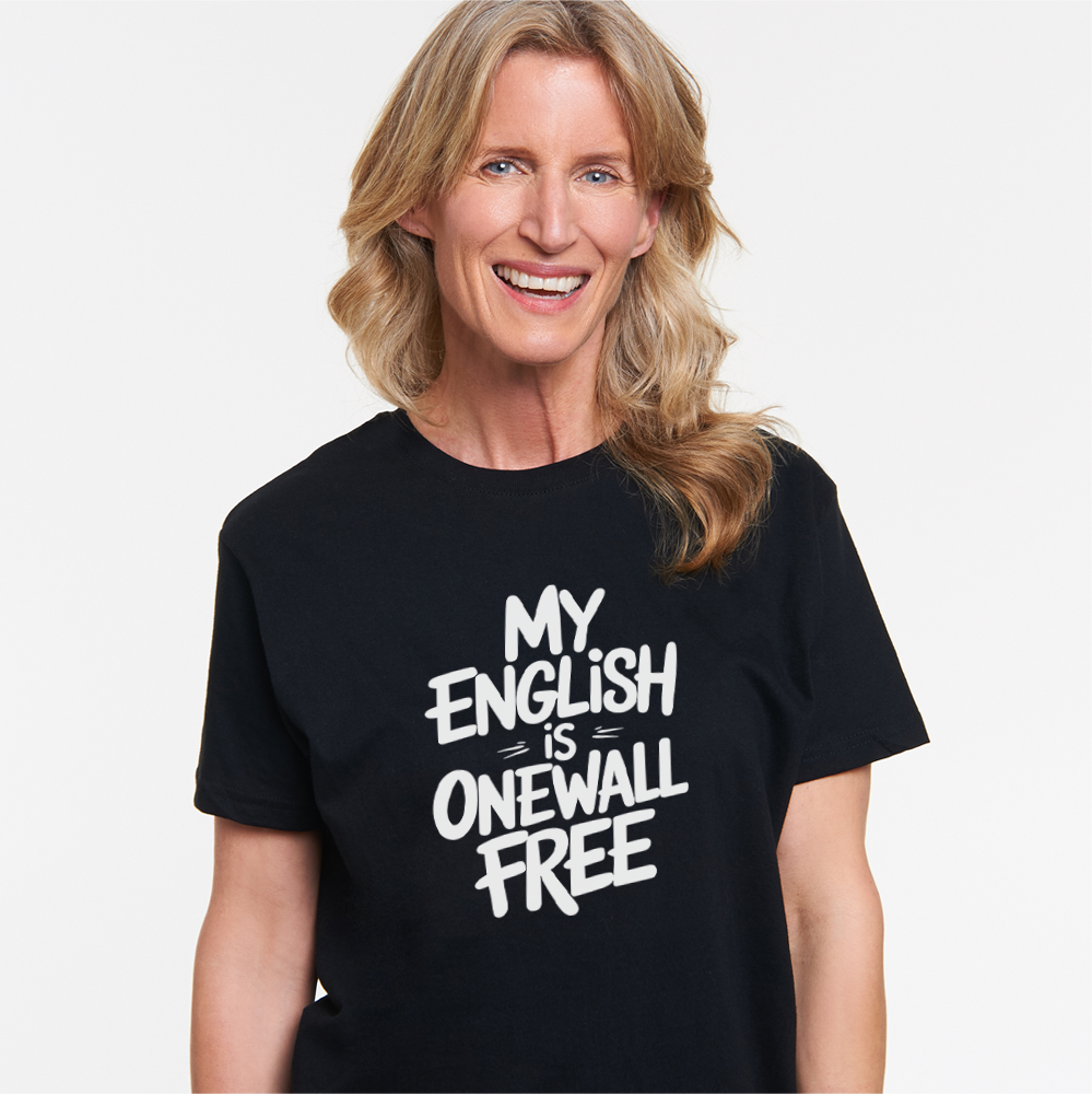 Englisch einwandfrei Unisex Shirt