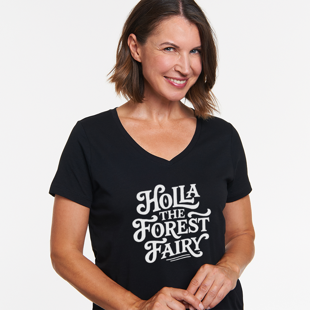 Waldfee Damen V-Neck Shirt