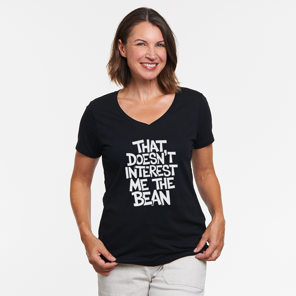 Bohne interessieren Damen V-Neck Shirt