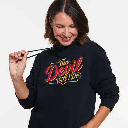 Teufel tun Unisex Hoodie