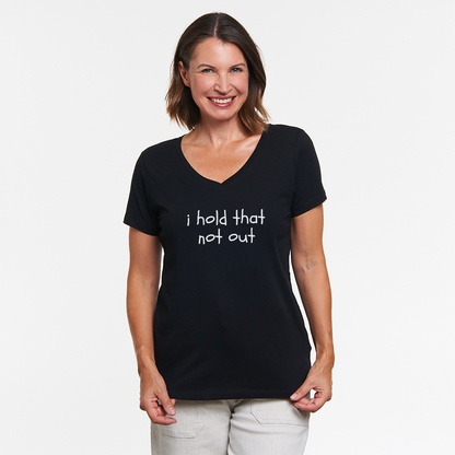 Halt das nicht aus Damen V-Neck Shirt