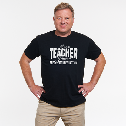 Lehrer Vorbildsfunktion Unisex Shirt