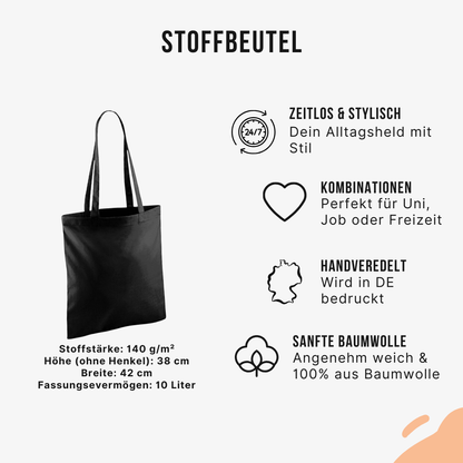 Du gehst mir auf den Keks Stoffbeutel