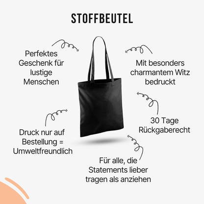 Affentheather Stoffbeutel