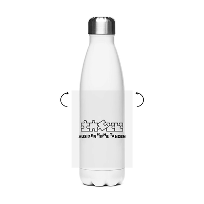 Aus der Reihe tanzen Edelstahl Thermoflasche