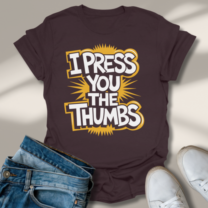 Ich Drück Dir Die Daumen T-Shirt