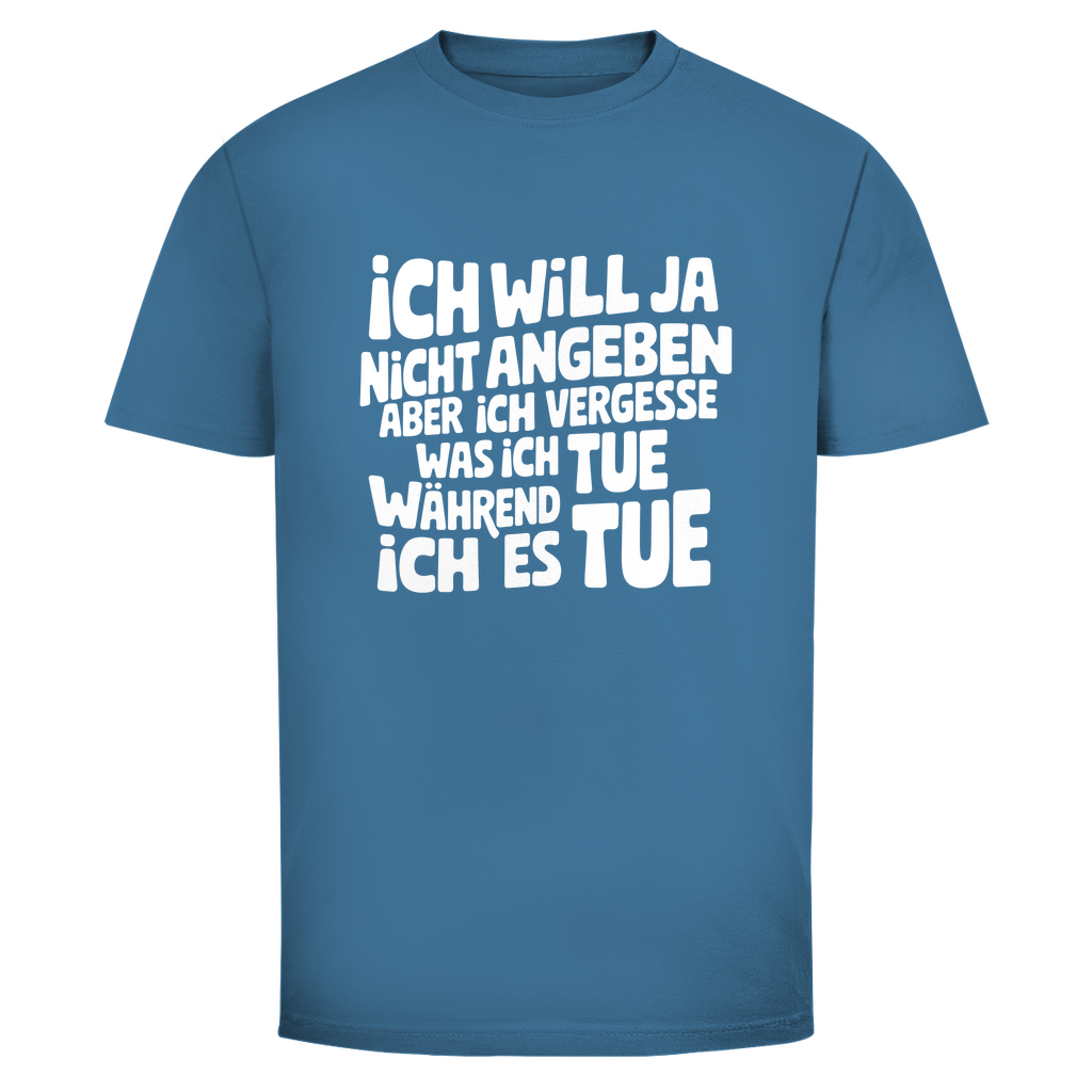 Vergesslichkeit angeben Unisex Shirt